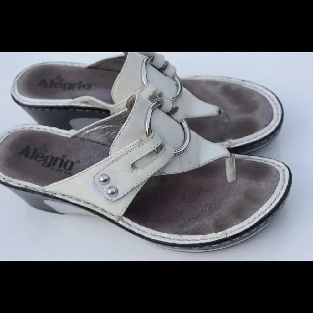 Alegria wedge sandals
